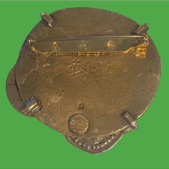 Accessocraft Vintage Egyptian Greek Roman Brooch - Picture 2 of 6